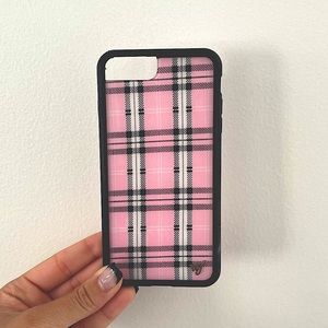 Plaid Wildflower Phone Case